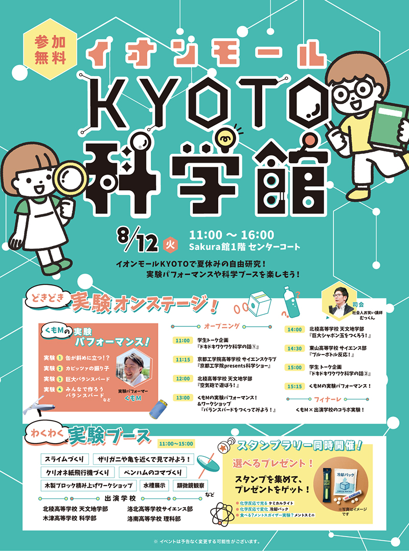 イオンモールKYOTO科学館